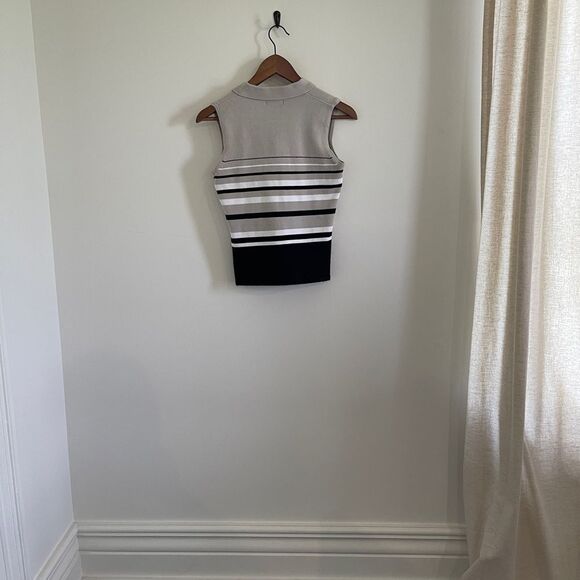 Knit Collard Tank/Vest - Picture 3 of 3